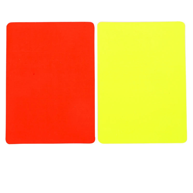 Soccer Referee cards